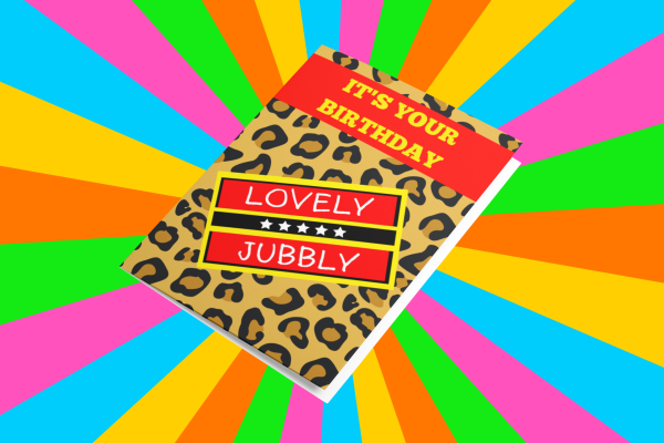 lovely jubbly card